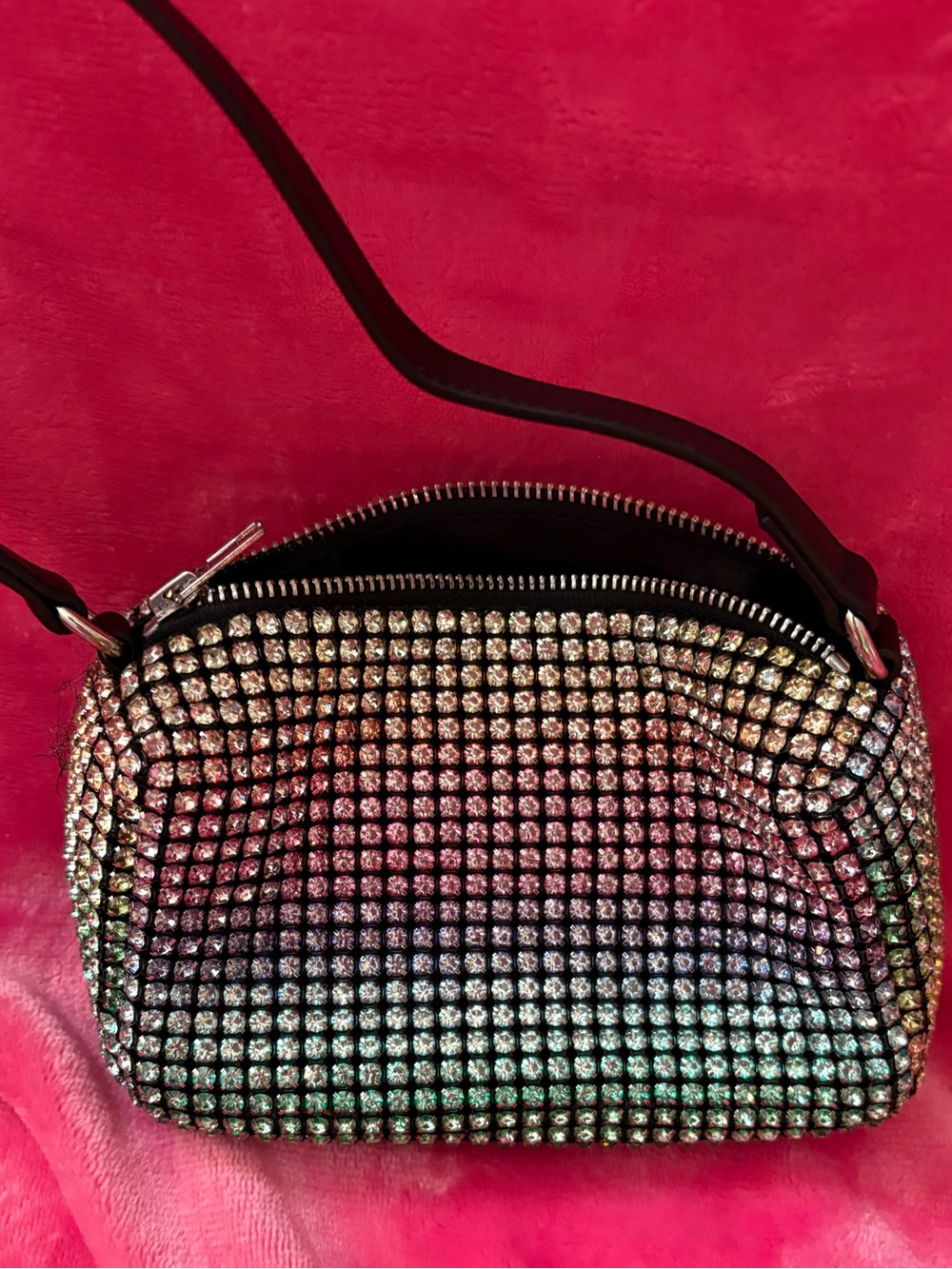 Free People Multicolor Crystal MiniBag - Pink, Green - Picture 6 of 9